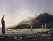 unknow artist A View of Matavai Bay,Tahiti china oil painting reproduction